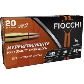 Fiocchi Hyperformance Hunt 243 Winchester 95 Grain SST 200rd Case