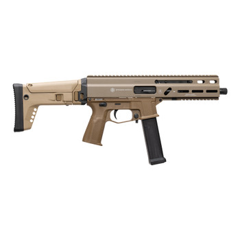 Grand Power Stribog SP10A3 10mm 8" SBR Enhanced FDE