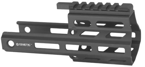 Kinetic Development Group STR5-MK2-010 SRX3 MK2 Stribog Rail Extension Black Aluminum Compatible w/ Stribog SP9 Models w/ MLOK Receivers                                                                