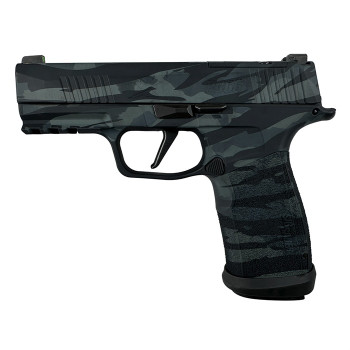P365-XMACRO TACOPS 9MM 3.7''BBL (4)17RD BLACK MULTI CAMO