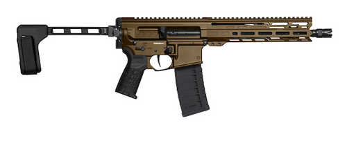 Pistol DISSENT Mk4 5.56 10.5 BRACED Midnight Bronze