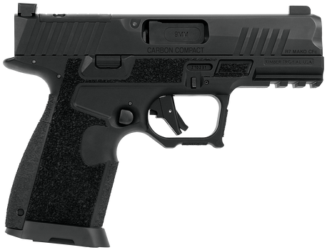 Kimber Mfg.,inc 3800016 R7 Mako Carbon Compact OR 9mm 15+1 3.92" FNC Stainless Steel Slide Molded Stippling Interchangeable Modular Backstrap Grip                                                      