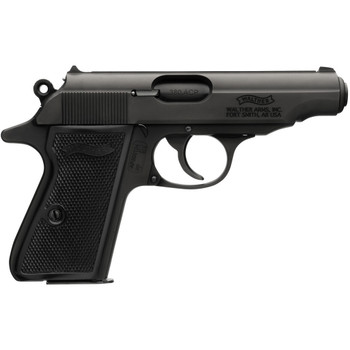 Walther PP Black Pistol 380 ACP 3.9 in. Black 7rd.
