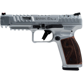 Canik SFX Rival-S Rosewood Pistol 9 mm 5 in. Chrome 18 rd.