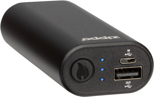 HAND WARMER BLACKZIPPO HEATBANK 6 RECHARGEABLE 