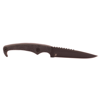 STROUP MK2 4" CERAKOTE BLK W/SHEATH