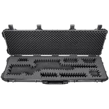53'' HARD RIFLE CASE W/RAGAR FOAM INSERT BLACK