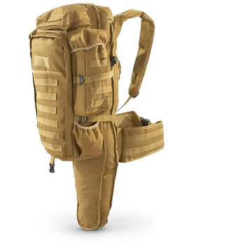 TACTICAL ASSAULT BAG WITH RIFLE HOLDER COYOTE