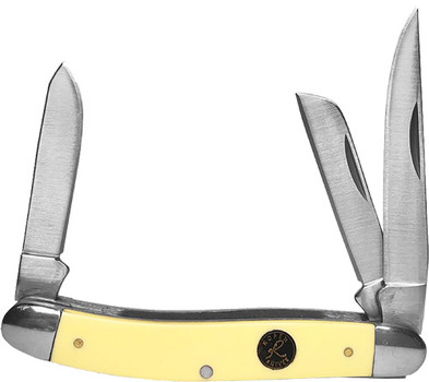 LINER LOCK CREAM HANDLESABKT ROPER PECOS STOCKMAN 2.5" 