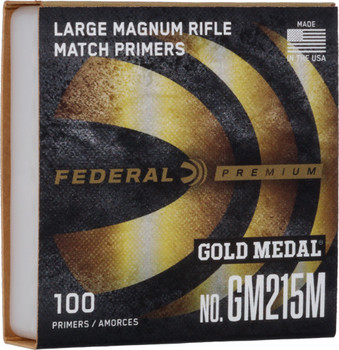 MAG GOLD MEDAL 5000 PACK CASEFEDERAL PRIMERS LARGE RIFLE 