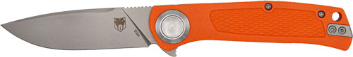 3.12" ORANGE STAINLESS STEELCOBRATEC EDC SCOUT BAR LOCK 