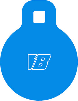 ROUND 4"-1/2" THICKBASH TARGET AR500 GONG TARGET 