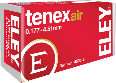 4.51MM 8.2 GRAINS 450-PACKELEY TENEX AIR PELLETS 177 
