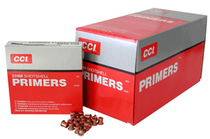 5000 PACK CASECCI PRIMERS 209M SHOTSHELL 