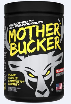 BUCKER MUSCLEHEAD MANGO 20 SRVBUCKED UP PRE-WORKOUT MOTHER 