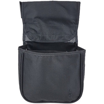 TEAM SERIES DIVIDED SHELL POUCH WITH BELT BLACK