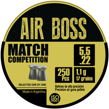MATCH 17 GRAIN 250 PACKHATSAN APOLO .22 AIR BOSS 