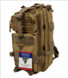 Full Forge Gear Hurricane Tactical Backpack 18x11x11 Tan