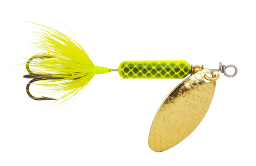YAK ROOSTER TAIL 1/6 CHARTREUSE