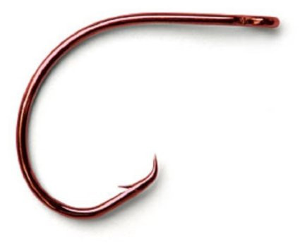 MUS DEMON ELW CIRCLE HOOK RED 10PK