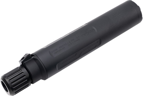 CMMG Defcan 57 Suppressor - Black | 1/2-28