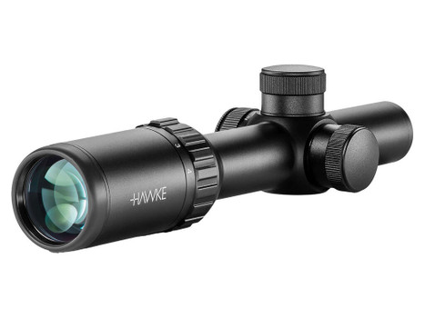 Hawke Sport Optics 14205 Vantage IR Riflescope Black 1-4x20mm 1" Tube Illuminated Red/Green Turkey DOT IR Reticle