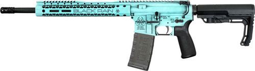 5.56 16" TIFFANY BLUE 30RDBLACK RAIN SPEC+ FUSION RIFLE 