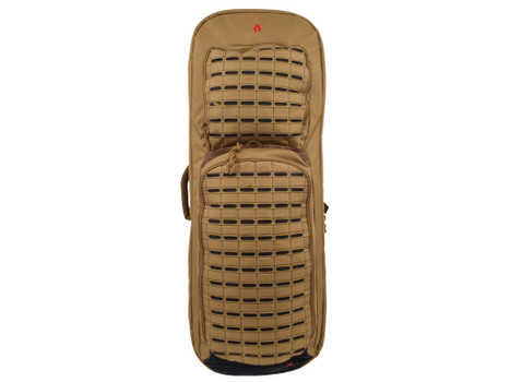 Advance Warrior Solutions FR28RBPTN/BL Frame 28" L Backpack with Side Handle, Tan Polyester for Tactical Rifle, Molle Front