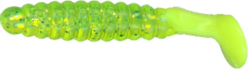 CB CRAPPIE GRUB 1.5" LEMONADE 15BG