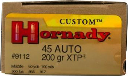 HORN 45 AUTO 200GR XTP JHP 20BX