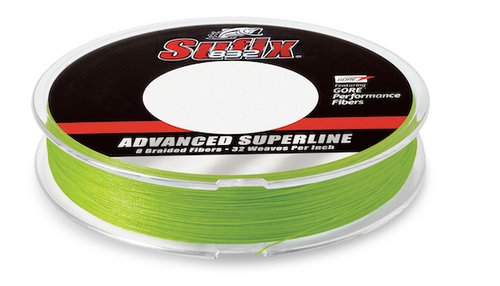SUFIX 832 BRAID 20LB NEON LIME 150Y