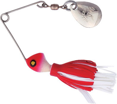 HILD SPIN DANDY 1/8 WHT/RED & WHT