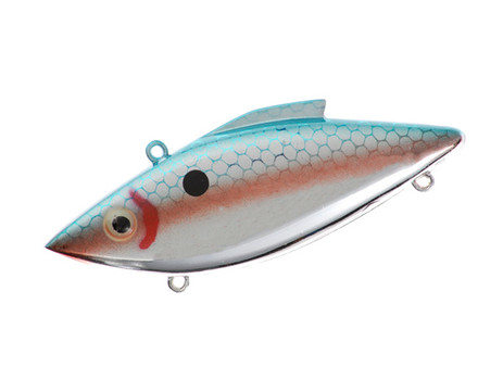 LEWIS RAT-L-TRAP 1/2 CHR/BLUE SPEC