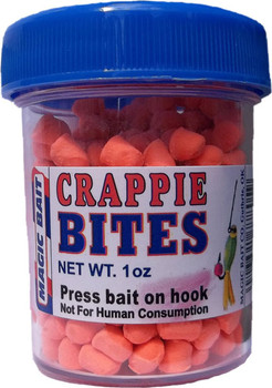MAGIC CRAPPIE BITES ORANGE 1OZ