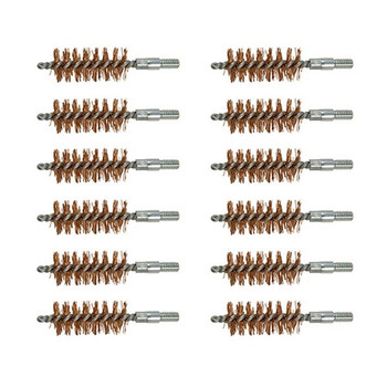 50 CALIBER DOUBLE-TUFF BRONZE PISTOL BRUSH 12 PACK