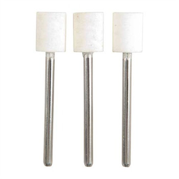 MANDREL MOUNTED FELT BOB SQUARE 1/2''X3/8'' 3 PACK