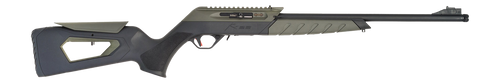 TriStar 60003 KR22  22 LR 10+1 18.60" Black Barrel, Picatinny Rail Receiver, Black/OD Green Skeletonized w/Adj Comb Polymer Stock                                                                       