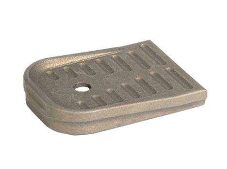 Timber Creek Outdoors GL43XMFPBB Glock 43X Magazine Floor Plate Burnt Bronze Aluminum                                                                                                                   