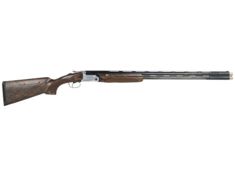 F.A.I.R. FRDCIV1232 Carrera IV 12 Gauge Break Open 2rd 32" Blued Over/Under Ported Barrel, Engraved Nickel Receiver, Walnut w/Adj Comb Stock, Technichoke XP70 Choke System