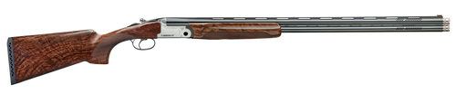 F.A.I.R. FRDCIV1230 Carrera IV  12 Gauge Break Open 2rd 30" Blued Over/Under Ported Barrel, Engraved Nickel Receiver, Walnut w/Adj Comb Stock, Technichoke XP70 Choke System                            