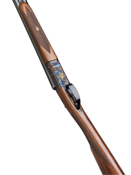 F.A.I.R. FRISII1628 Iside II 16 Gauge Break Open 2rd 28" Side By Side Barrel, Color Case Hardened w/Engraving, English Style Walnut w/Straight Grip Stock, Technichoke XP50 Choke System                