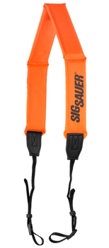Sig Sauer Electro-Optics SOZFNS0M Zulu Floating Neck Strap Orange Neoprene 55" Long                                                                                                                     