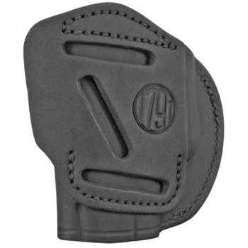 CobraTec Knives 4WH6SBLL 4-Way Concealment Holster IWB/OWB Size 6 Black Fits Beretta APX Carry Left Hand                                                                                                