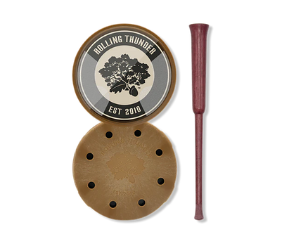 Rolling Thunder Game Call TCP-TDC Thunderdome Crystal Pot Call Attracts Turkey Species                                                                                                                  