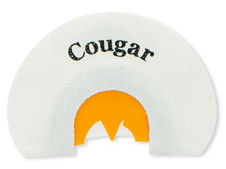 Rolling Thunder Game Call TC004-COUG Cougar Diaphragm Call 3 Reed Bat Wing Cut Attracts Turkey Species