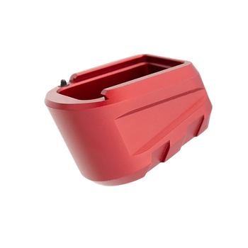 Tyrant CNC TDP365MAGEXRED  Magazine Extension 9mm Fits Sig P365 X Macro 3rd Red Aluminum                                                                                                                