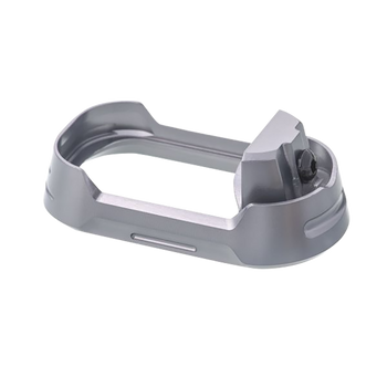 Tyrant CNC TDG17MWG4GREYBLACKSCRE  Magwell Fits Glock 17 Gen4 Grey Aluminum                                                                                                                             