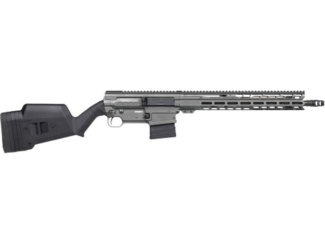 CMMG 38A530CTNG Dissent BR3 308 Win 10+1 16.10" Black Nitride Threaded Barrel, Tungsten Cerakote Aluminum Receiver w/Picatinny Rail, M-LOK Handguard, Magpul SGA Black Polymer Stock, Ambidextrous