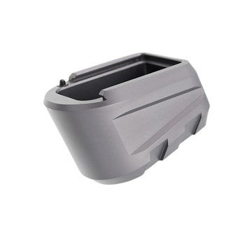 Tyrant CNC TDP365MAGEXGREY P365-XMACRO Magazine Extension 9mm Fits Sig P365 Gray 6061 Aluminum                                                                                                          