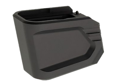 Tyrant CNC TDG19MAGEXBLK Magazine Extension Fits Glock 19/23 Gen 4/5 Black Aerospace Grade Aluminum